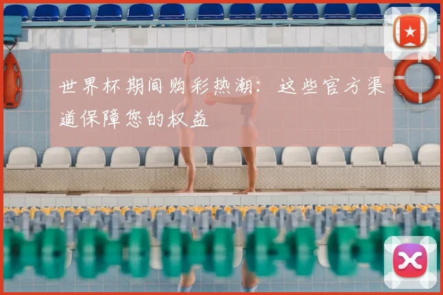 世界杯期间购彩热潮：这些官方渠道保障您的权益