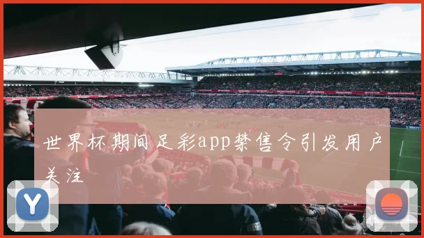 世界杯期间足彩app禁售令引发用户关注