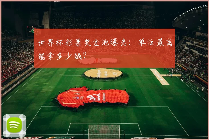 世界杯彩票奖金池曝光:单注最高能拿多少钱?